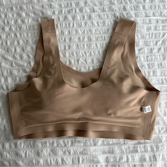 NWOT Aerie SMOOTHEZ Padded Scoop Bralette in Nude, L - Picture 9 of 12